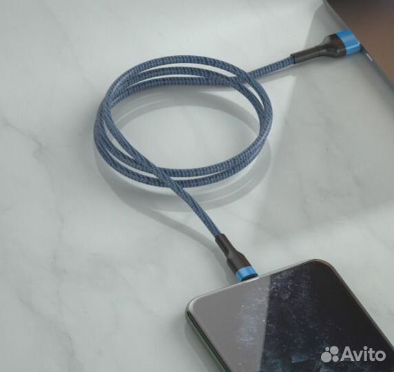 Кабель microusb (5A) нейлон (xipin-LX43)