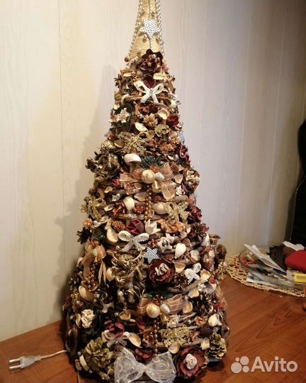 Подарок новогодний, елка ручной работы