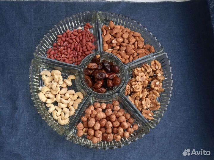 Менажница набор салатников стекло