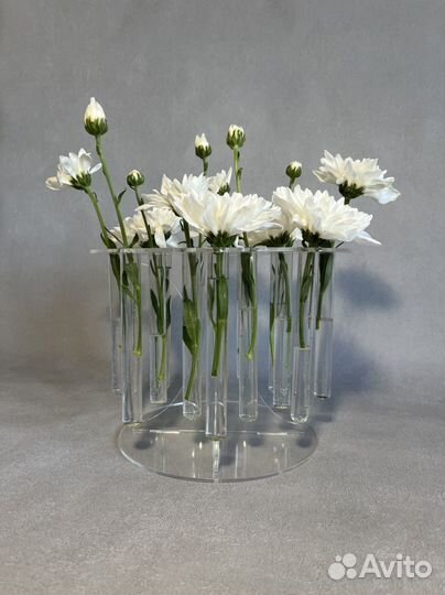 Вазы с колбами