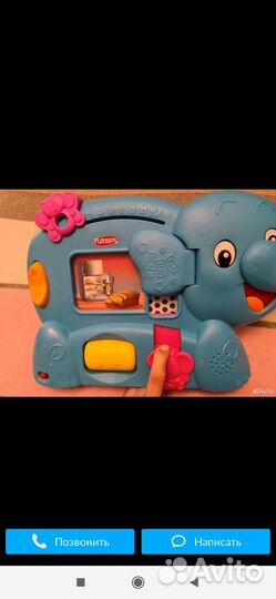 Развивающий слоник от 6 мес до школы