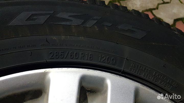 Колеса на родных дисках toyota cruiser prado 150