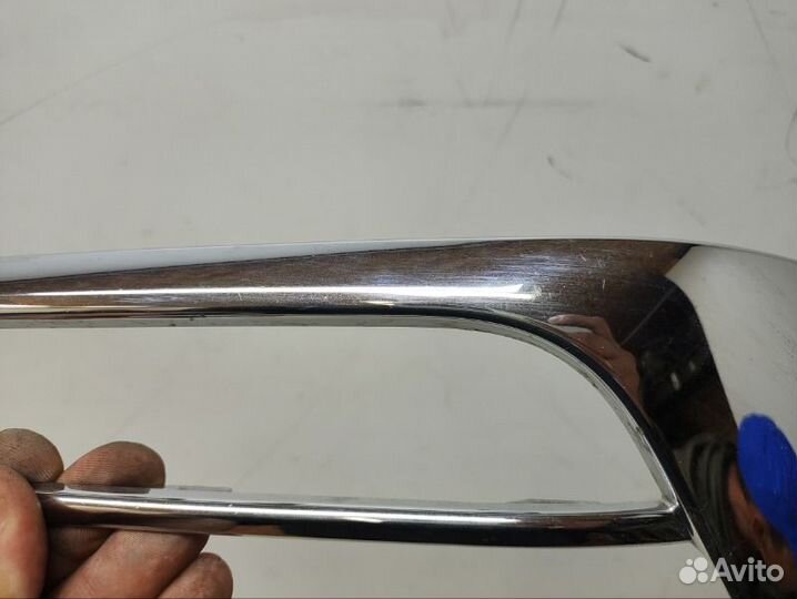 Накладка бампера передняя левая Bmw 5Er G30 2016