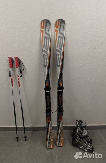 Горнолыжный комплект Elan 168, Fischer 110 42-43