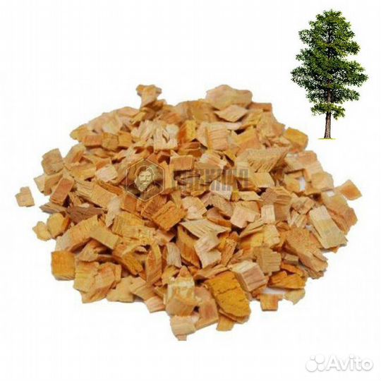 Щепа мешок 16 кг ольха (фр. 6-12мм, вл. 10-12)