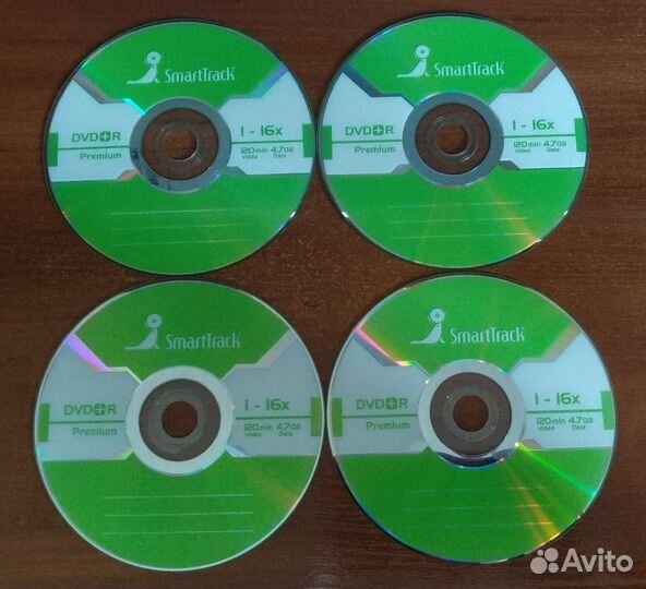 Диски CD-R, DVD+R