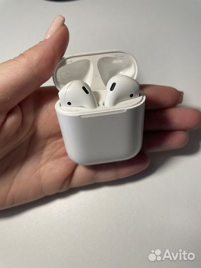 Беспроводные наушники apple airpods 2 оригинальные