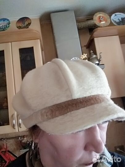 Кепка из натуральной шерсти