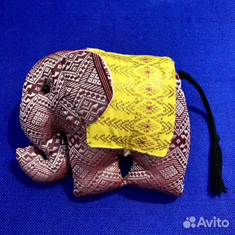 Новая подушка «Тайский слон» 19 см (Тайланд)