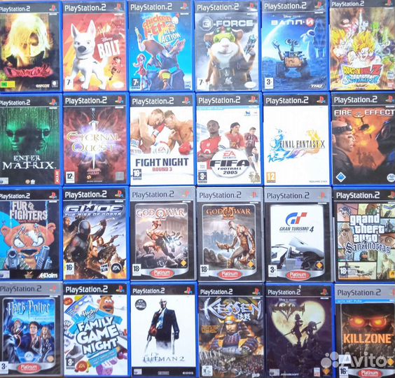 Игры PS2, Xbox Original, PS Vita, PSP диски игры