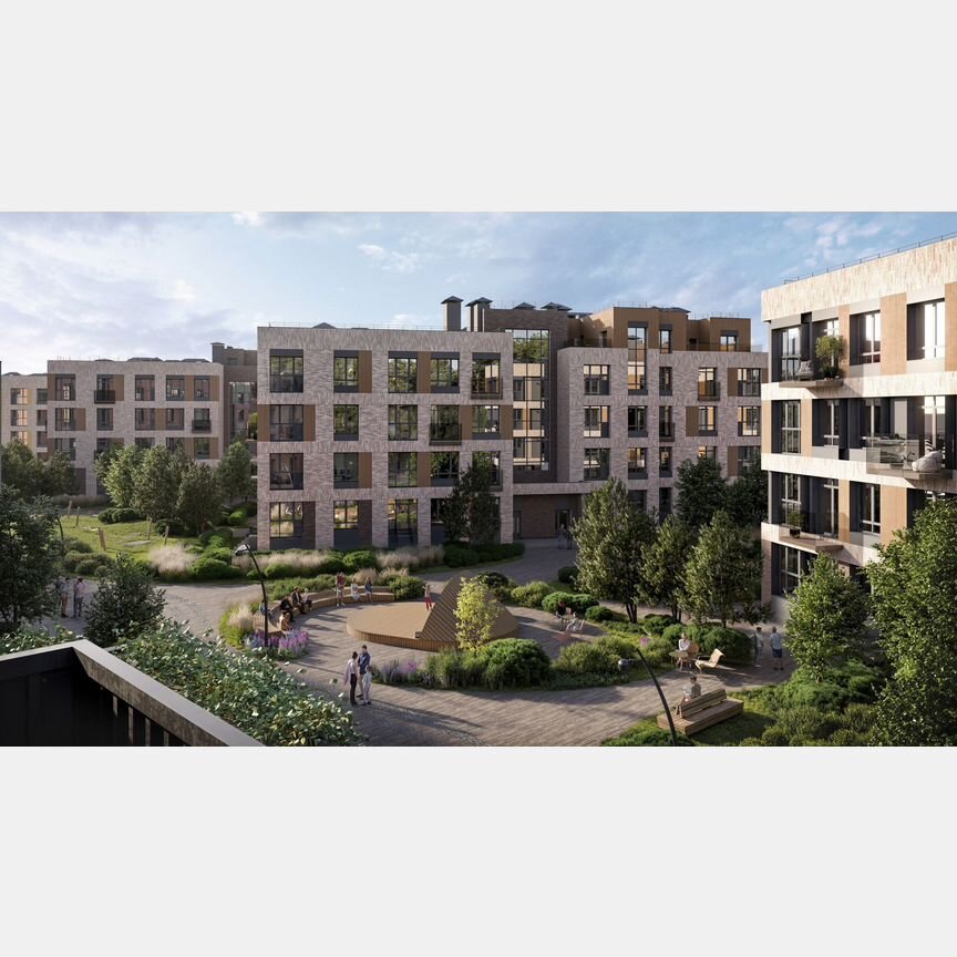 2-к. квартира, 52,5 м², 3/4 эт.