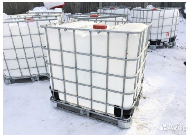 Бочка еврокуб 1000л бу