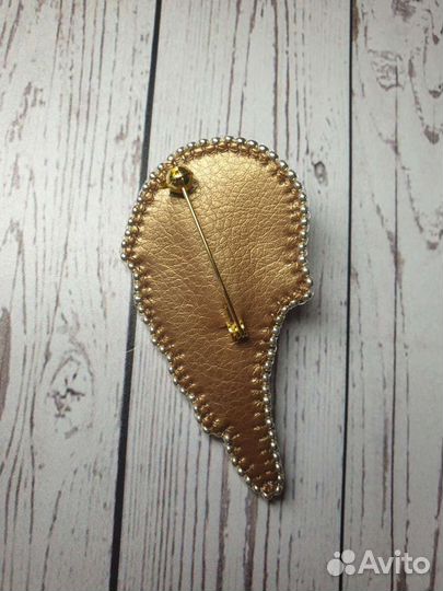 Брошь Крыло Ангела