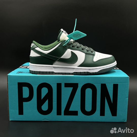 Кроссовки Nike sb dunk low green