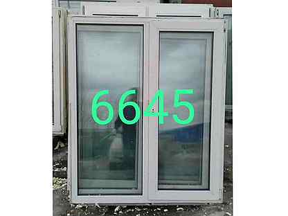 Окно бу пластиковое, 1540(в) х 1280(ш) № 6645