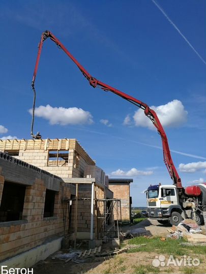 Бетон+Раствор +Лента+Автобетонасос