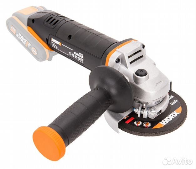 Угловая шлифмашина аккумуляторная worx WX800.9