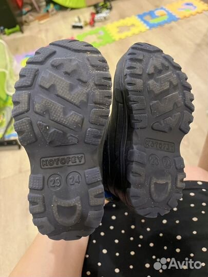 Дутики детские котофей 23-24