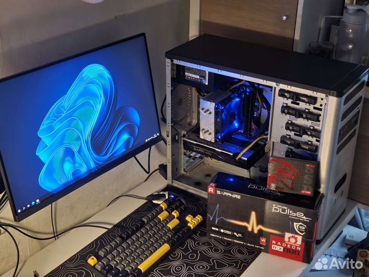 Игровой пк AMD/SSD 512GB