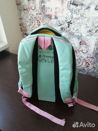 Рюкзак школьный для девочки grizzly