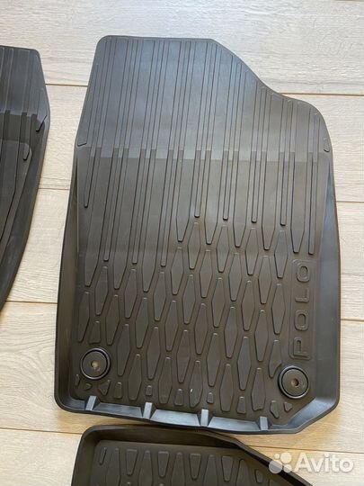 Оригинальные резиновые ковры Volkswagen Polo 5