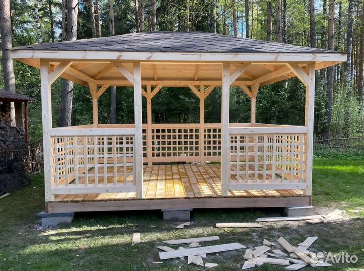 Летняя беседка