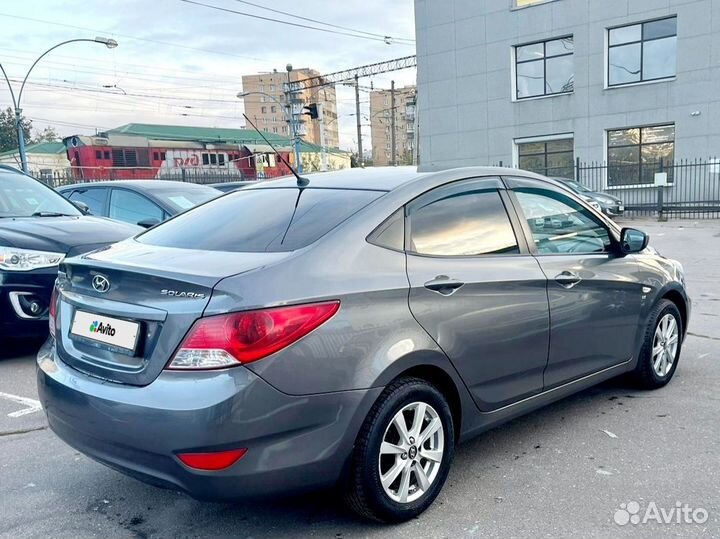 Hyundai Solaris 1.6 МТ, 2013, 105 000 км