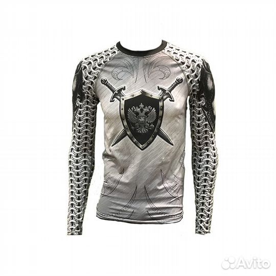 Рашгард мужской с длинным рукавом Кольчуга (XL)