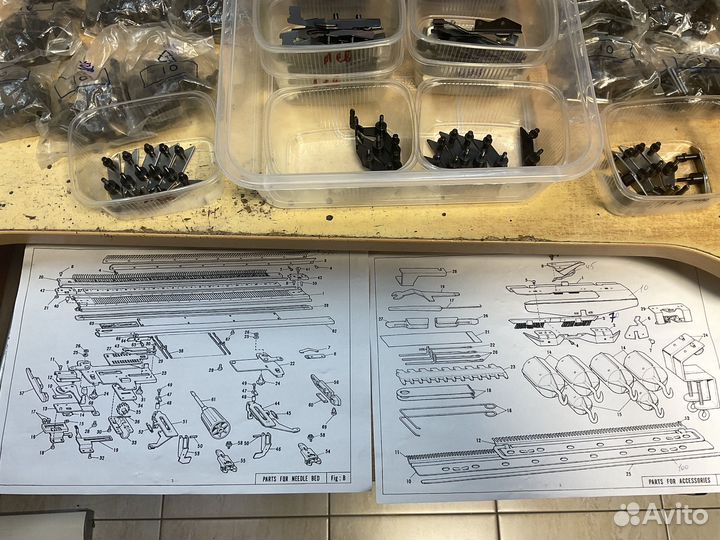 Запчасти на Бразер brother KR 838 840 850 890