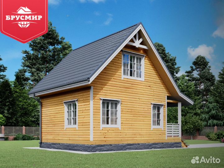 Дом из профилированного бруса