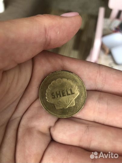 Монета Юрий Гагарин Восток 1 Shell 1961