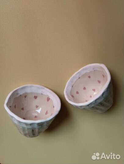 Чашка керамическая ручной работы