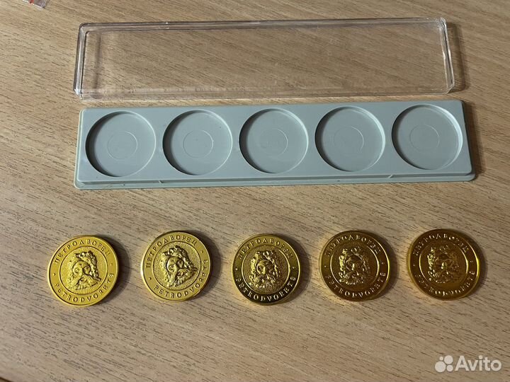 Набор сувенирных жетонов