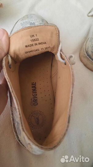 Clarks обувь на девочку 32-33 р
