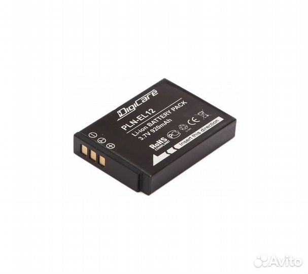 Аккумулятор DigiCare PLN-EL12 / EN-EL12 для CoolPi