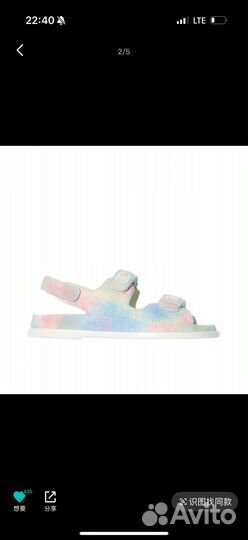 Сандалии chanel 37