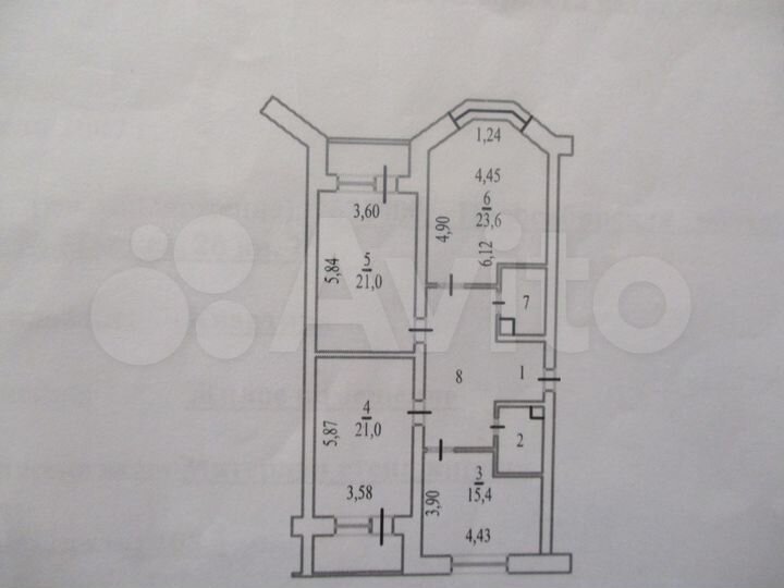 Бердск планировка квартир 3-к квартира, 108.6 м², 4/6 эт. на продажу в Бердске Купить квартиру Авито