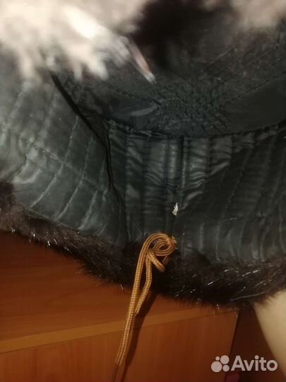 Шапка ушанка мужская норка