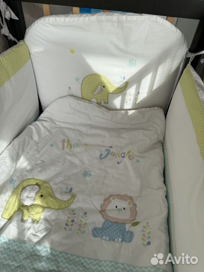 Комплект в кроватку Perina Джунгли