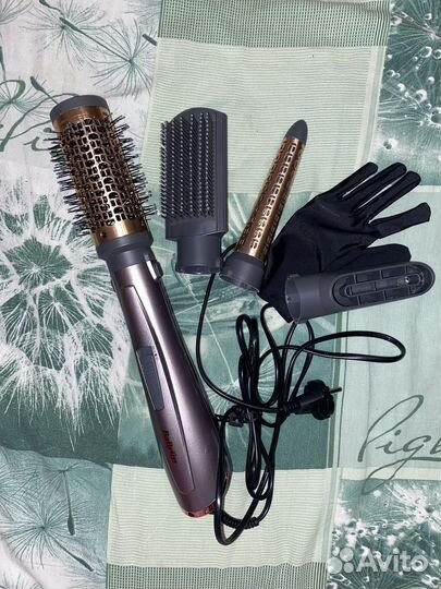 BaByliss Фен-щетка для волос AS136E 1000 Вт