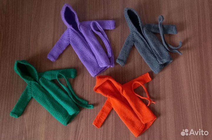 Вязаная одежда для кукол барби