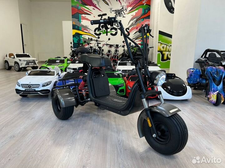 Электроскутер GT X5 Trike Brown