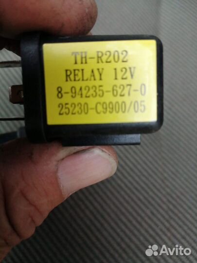 Реле свечей накала isuzu