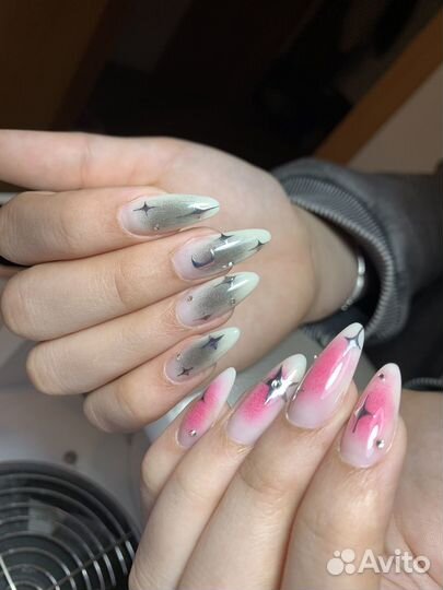 Маникюр, покрытие, наращивание