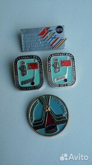 Значки спорт хоккей
