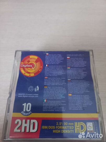 Дискеты Digitex 3,5/90mm
