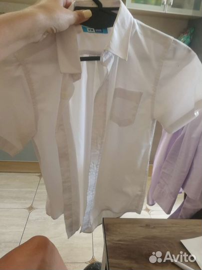 Рубашка детская для мальчиков134см