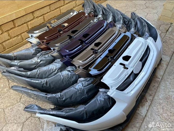 Бампер передний на лада приора 2 окрашенный