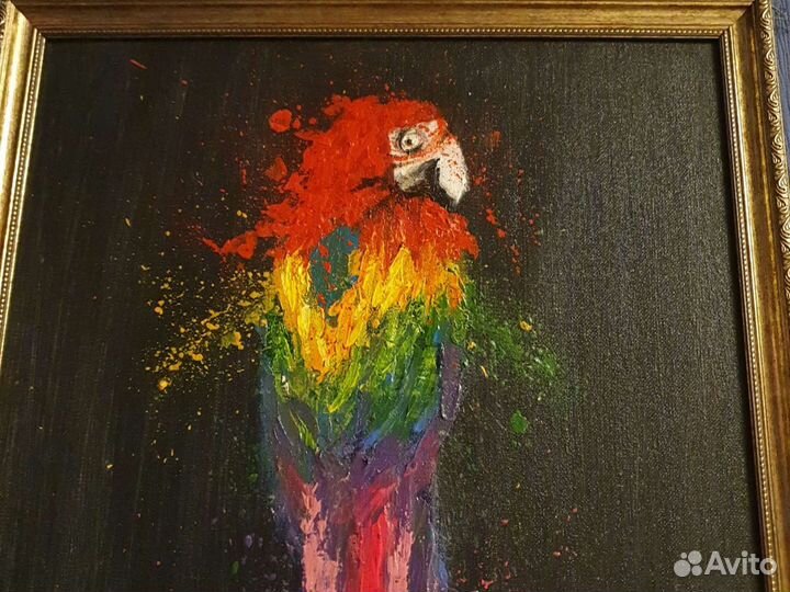 Картина на холсте в рамке