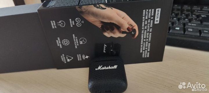 Беспроводные наушники Marshall minor 3